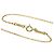 Elsa Peretti Tiffany & Co. Open Heart Halskette Golden - Ansicht 3