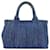 Borsa 2-Way Prada Canapa Mini Blu  - vista 2