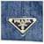 Borsa 2-Way Prada Canapa Mini Blu  - vista 9