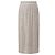 Weekend Max Mara Pailletten-Midirock Champagner - Größe L Silber