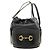 Borsa a secchiello Gucci Horsebit in pelle nera Nero