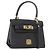 Borsa MCM Logogram Vicetos PVC 2way Nera Oro Auth 183880A Nero D'oro