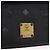 Borsa MCM Logogram Vicetos PVC 2way Nera Oro Auth 183880A Nero D'oro - vista 16