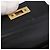 Borsa MCM Logogram Vicetos PVC 2way Nera Oro Auth 183880A Nero D'oro - vista 19