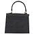 Borsa MCM Logogram Vicetos PVC 2way Nera Oro Auth 183880A Nero D'oro - vista 3