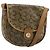 Céline Borsa a tracolla CELINE C Sulky PVC Beige Oro Auth BA13337 D'oro