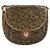 Céline Borsa a tracolla CELINE C Sulky PVC Beige Oro Auth BA13337 D'oro - vista 2