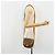 Céline Borsa a tracolla CELINE C Sulky PVC Beige Oro Auth BA13337 D'oro - vista 21