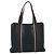Hermès HERMES Troca Vertical Tote Bag Baumwolle Schwarz Silber Authentisch ar13941 - Ansicht 2