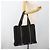 Hermès HERMES Troca Vertical Tote Bag Baumwolle Schwarz Silber Authentisch ar13941 - Ansicht 21