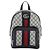 Zaino GUCCI GG Supreme Sherry Line PVC Blu Navy Argento Rosso 547965 Auth ka4697SAM - vista 2