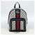 Zaino GUCCI GG Supreme Sherry Line PVC Blu Navy Argento Rosso 547965 Auth ka4697SAM - vista 27