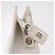 Clutch FENDI in pelle bianco e argento Auth ep14814 - vista 12