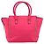 Bolso Tote VALENTINO Studs de cuero 2way Pink Gold Auth BA13319 Rosa Dorado - vista 3
