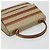 Céline Borsa CELINE Macadam Canvas PVC Beige Oro Auth 184585 D'oro - vista 6