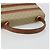 Céline Borsa CELINE Macadam Canvas PVC Beige Oro Auth 184585 D'oro - vista 7