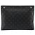 LOUIS VUITTON Monogram Eclipse Grand Sac Pouch M44733 LV Auth ar13960 Monogramma - vista 3