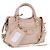 BALENCIAGA Borsa Mini City Classic Metallic Edge in pelle 2way Rosa Auth 185449V