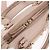 BALENCIAGA Borsa Mini City Classic Metallic Edge in pelle 2way Rosa Auth 185449V - vista 18