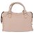 BALENCIAGA Borsa Mini City Classic Metallic Edge in pelle 2way Rosa Auth 185449V - vista 3