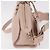 BALENCIAGA Borsa Mini City Classic Metallic Edge in pelle 2way Rosa Auth 185449V - vista 5