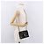 CHANEL Mini Matelasse 17 Chain Bag Pelle vernice Nero Oro CC Auth 184825V D'oro - vista 27