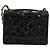 CHANEL Mini Matelasse 17 Chain Bag Pelle vernice Nero Oro CC Auth 184825V D'oro - vista 3