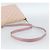 Borsa a Spalla Christian Dior Trotter Canvas PVC Rosa Argento Auth 184929 - vista 7