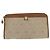 Clutch Christian Dior Honeycomb Canvas PVC Beige Auth ep14816 - vista 2
