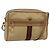 Borsa a Spalla GUCCI Web Sherry Line in Tela Beige Oro Rosso 010 378 Auth ep14843 D'oro