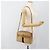 Borsa a Spalla GUCCI Web Sherry Line in Tela Beige Oro Rosso 010 378 Auth ep14843 D'oro - vista 24