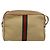 Borsa a Spalla GUCCI Web Sherry Line in Tela Beige Oro Rosso 010 378 Auth ep14843 D'oro - vista 3
