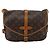LOUIS VUITTON Sac à épaule Monogram Saumur 30 M42256 LV Auth ka4691 Monogramme - vue 2