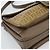 FENDI Zucchino Canvas Borsa a Spalla in Tela Cerata Beige Oro Auth ti3975 D'oro - vista 11
