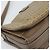 FENDI Zucchino Canvas Borsa a Spalla in Tela Cerata Beige Oro Auth ti3975 D'oro - vista 13