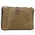 FENDI Zucchino Canvas Borsa a Spalla in Tela Cerata Beige Oro Auth ti3975 D'oro - vista 3