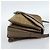 FENDI Zucchino Canvas Borsa a Spalla in Tela Cerata Beige Oro Auth ti3975 D'oro - vista 5