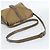 FENDI Zucchino Canvas Borsa a Spalla in Tela Cerata Beige Oro Auth ti3975 D'oro - vista 7