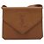 Borsa a Spalla SAINT LAURENT in Pelle Marrone Oro Auth bs35517 D'oro - vista 2