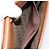 Borsa a Spalla SAINT LAURENT in Pelle Marrone Oro Auth bs35517 D'oro - vista 21