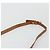 Borsa a Spalla SAINT LAURENT in Pelle Marrone Oro Auth bs35517 D'oro - vista 8