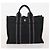 Hermès HERMES Fourre Tout Borsa in Cotone 5 Set Rosso Grigio Nero Auth ti3989 Marrone - vista 8