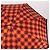 Faltbarer Regenschirm SAINT LAURENT Polyester Rot Gold Auth 184398M Golden - Ansicht 4
