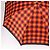 Faltbarer Regenschirm SAINT LAURENT Polyester Rot Gold Auth 184398M Golden - Ansicht 5