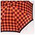 Faltbarer Regenschirm SAINT LAURENT Polyester Rot Gold Auth 184398M Golden - Ansicht 6