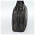 Céline Borsa a Mano CELINE Macadam Canvas PVC Pelle Nera Oro Auth ka4663A Nero D'oro - vista 5