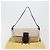 FENDI Mamma Baguette Schultertasche Perlen Elfenbein Silber Authentisch 185413V Roh - Ansicht 30
