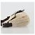 FENDI Mamma Baguette Schultertasche Perlen Elfenbein Silber Authentisch 185413V Roh - Ansicht 5
