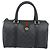 Borsa Boston GUCCI GG Supreme Web Sherry Line PVC Nero Oro 40 02 006 Auth 185482 D'oro - vista 2