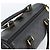 Borsa Boston GUCCI GG Supreme Web Sherry Line PVC Nero Oro 40 02 006 Auth 185482 D'oro - vista 6